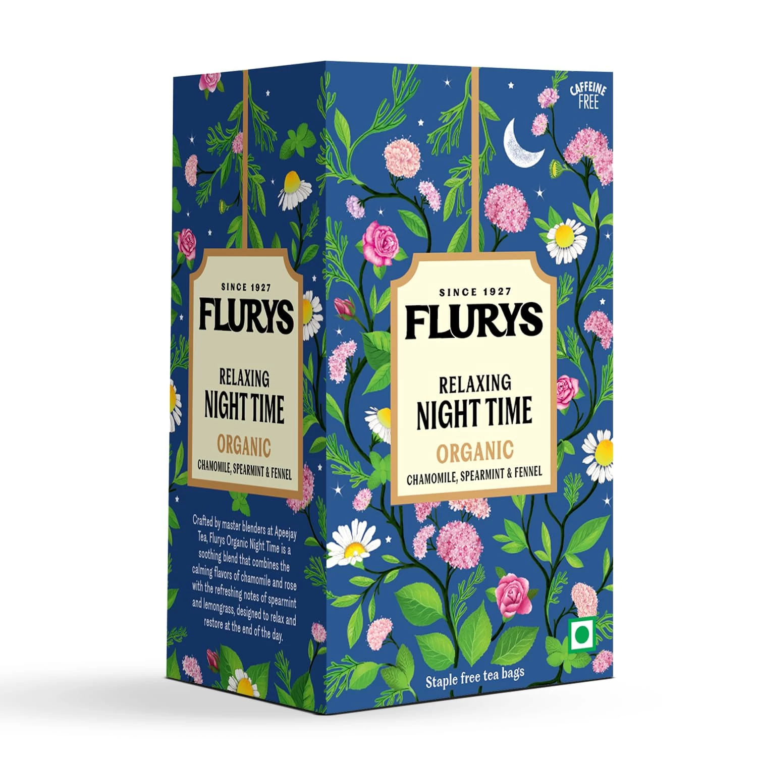 FLURYS Relaxing Organic Night Time Tea Bags (20 Sachet)