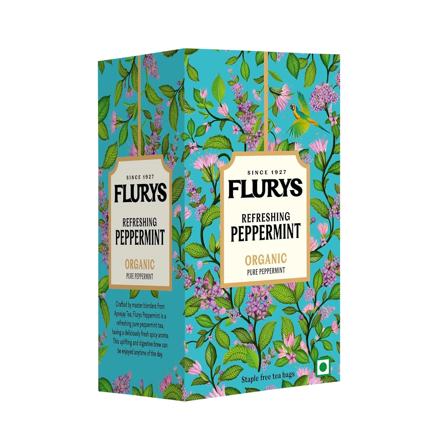 FLURYS Relaxing Organic ppermint Tea Bags (20 Sachet)