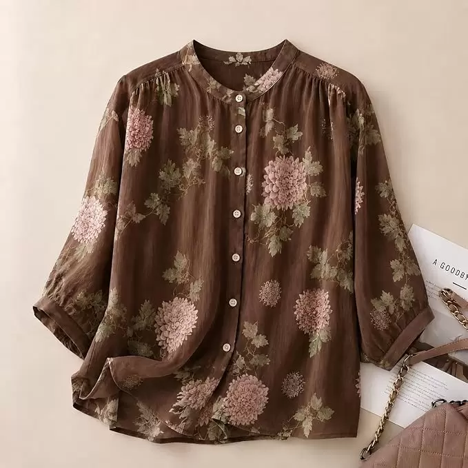 Women Floral Printed Top...