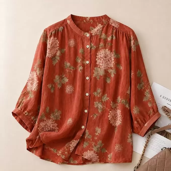 Women Floral Printed Top...